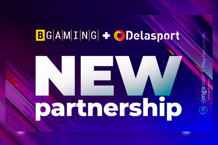 BGaming se asocia con la compañía Delasport para incursionar en nuevos mercados